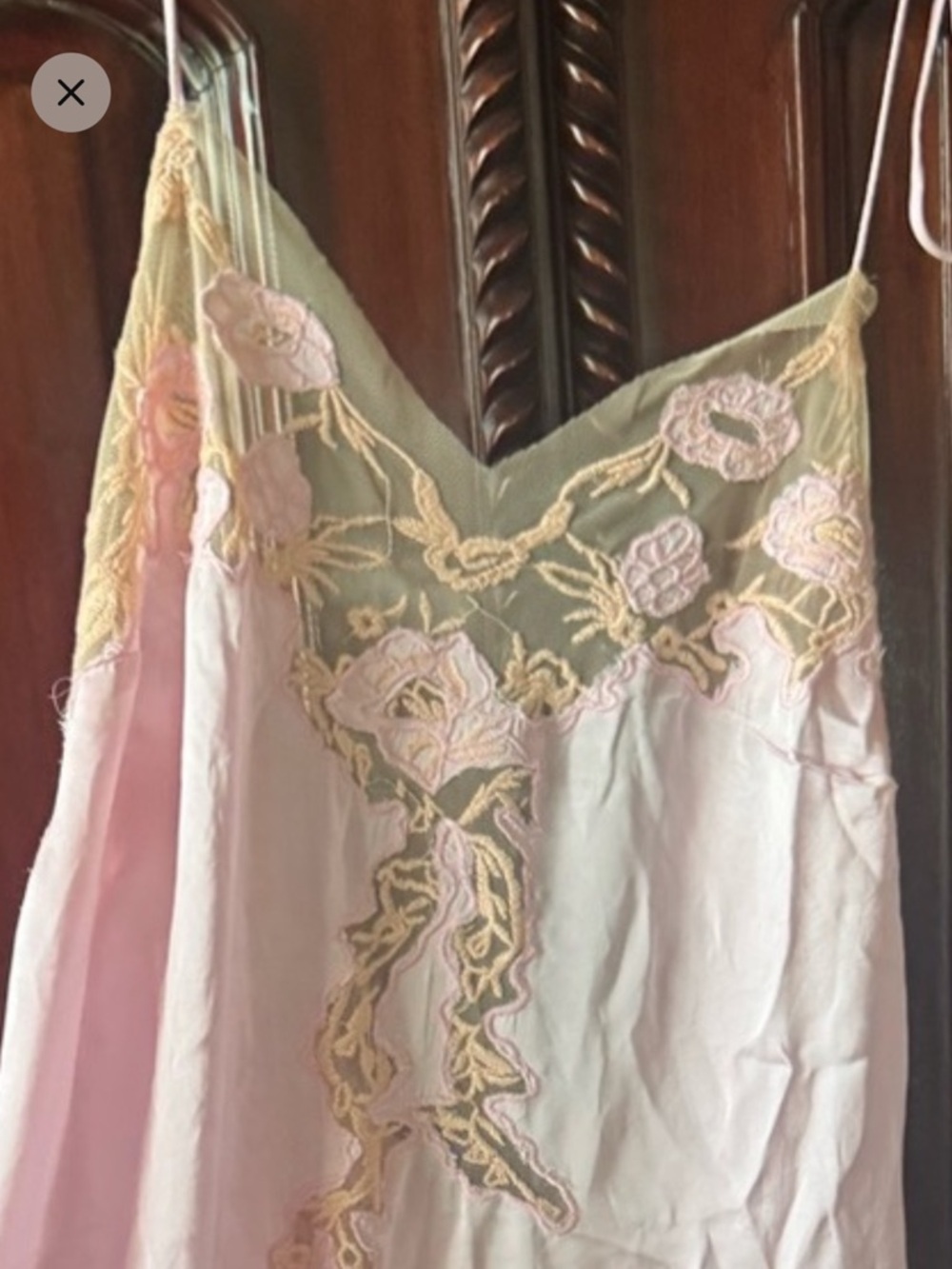 FREE PEOPLE MYSTIC GROOVE EMBROIDERED LACE SLIP - Picture 8 of 8